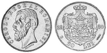 20 Lei 1883-1890