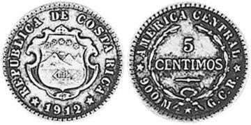 5 Centimos 1905-1914