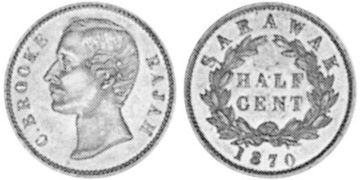 1/2 Cent 1870-1896