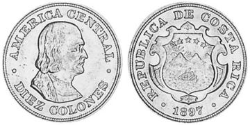 10 Colones 1897-1900