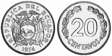 20 Centavos 1974