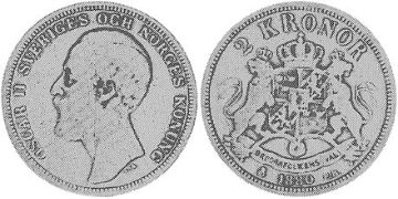 2 Kronor 1878-1880