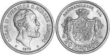20 Kronor 1876-1877