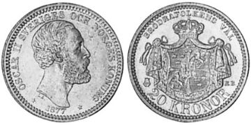 20 Kronor 1877-1899