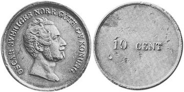 10 Cents 1844
