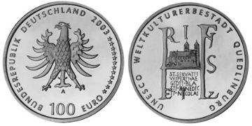 100 Euro 2003