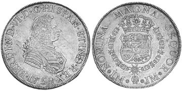 8 Escudos 1757-1760