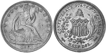 1/2 Dollar 1861