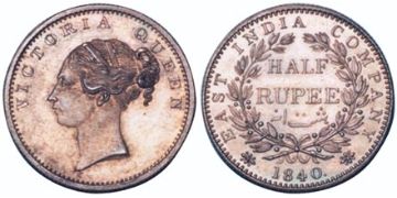 1/2 Rupie 1840