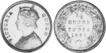 1/4 Rupie 1862-1876