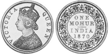 Mohur 1870