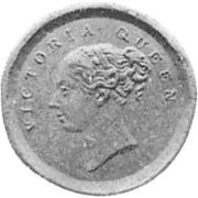 1/4 Rupie 1840