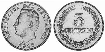 3 Centavos 1915