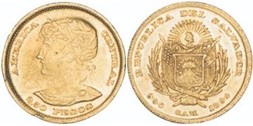 2-1/2 Pesos 1892