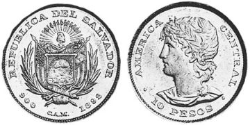 10 Pesos 1892