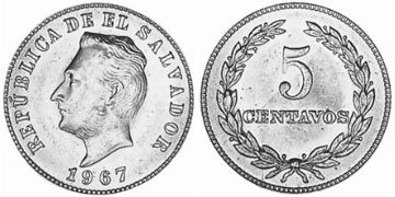 5 Centavos 1939-1974
