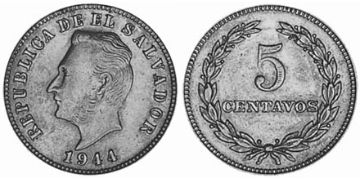 5 Centavos 1944-1952