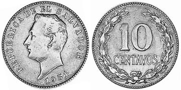 10 Centavos 1921-1972