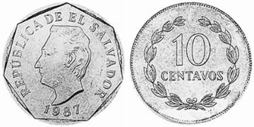 10 Centavos 1987-1999