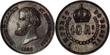 10 Reis 1863