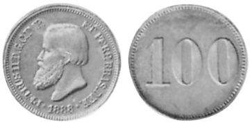 100 Reis 1888