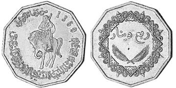 1/4 Dinar 2001