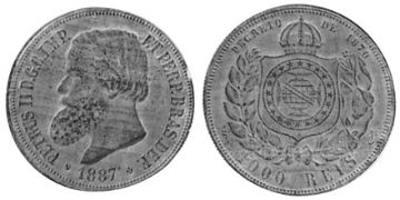 1000 Reis 1887