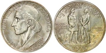 Half Dollar 1934-1935