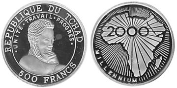 500 Francs 2000