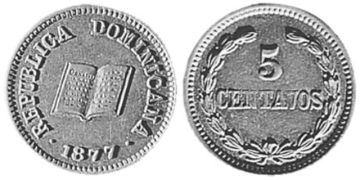 5 Centavos 1877