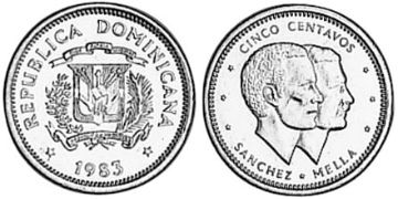 5 Centavos 1983-1987