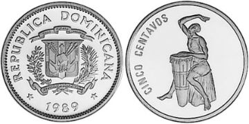5 Centavos 1989