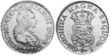 2 Escudos 1756-1760