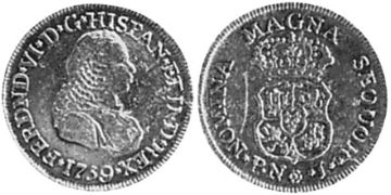 2 Escudos 1758-1760
