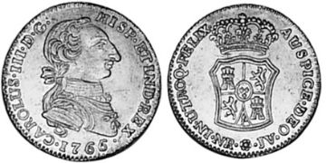 2 Escudos 1762-1771