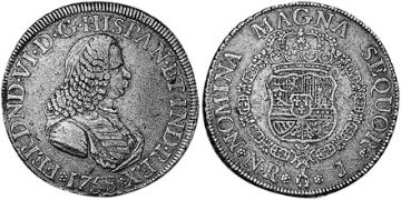 8 Escudos 1756-1760