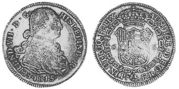 8 Escudos 1814-1820