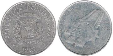 1/2 Peso 1989