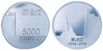 5000 Tolarjev 2004
