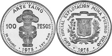 100 Pesos 1975