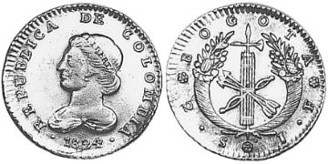 2 Escudos 1823-1836