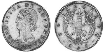 8 Escudos 1822-1836
