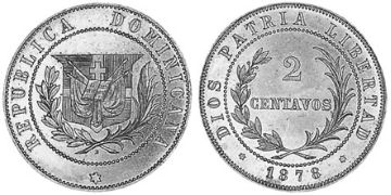 2 Centavos 1878