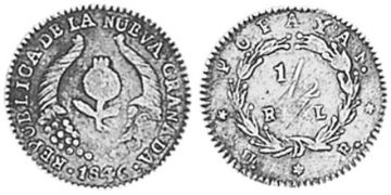 1/2 Real 1838-1848