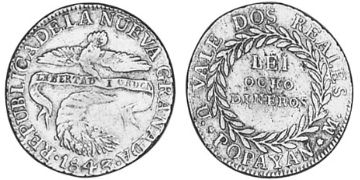 2 Reales 1840-1849