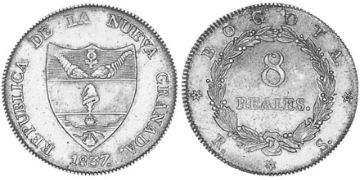 8 Reales 1837-1838