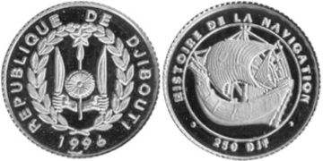 250 Franků 1996