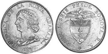 16 Pesos 1837-1849