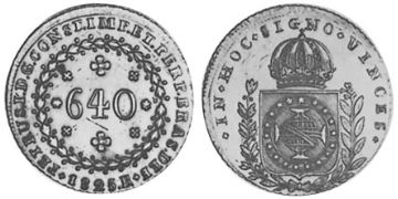 640 Reis 1823-1827