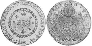 960 Reis 1823-1828